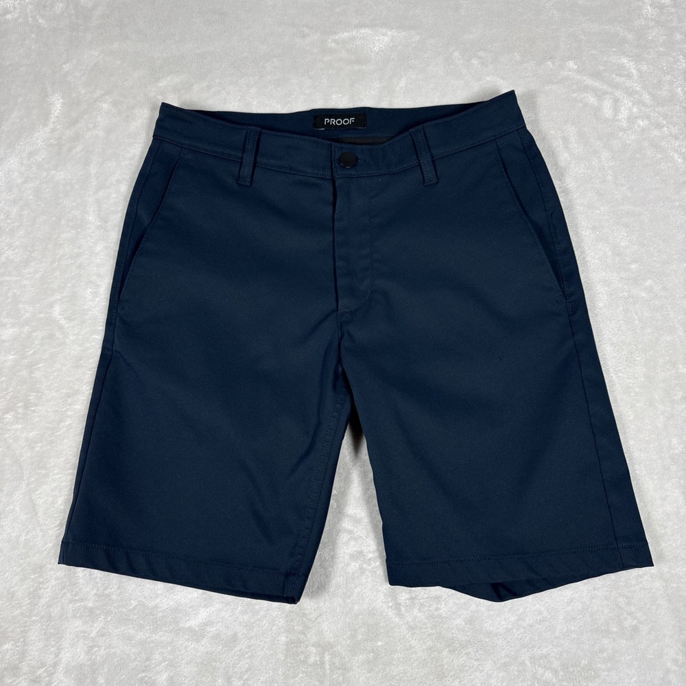 Proof Huckberry Shorts Mens 29 Blue Navy Nomad Casual Chino Hike Outdoor